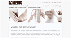 Desktop Screenshot of medismedical.com