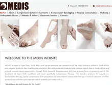 Tablet Screenshot of medismedical.com
